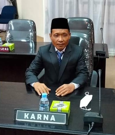  Karna Dilantik Jadi Anggota DPRD Inhu