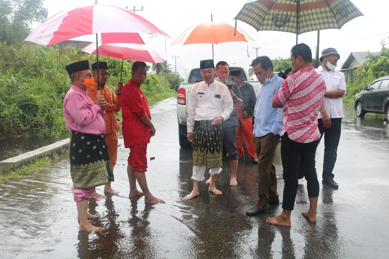 Bupati Cek Kondisi Banjir, Seluruh Kanal Akan Dinormalisasi