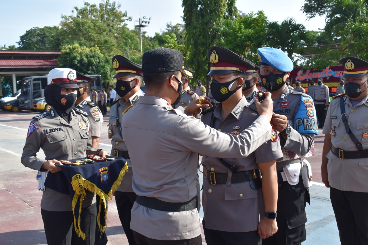 Dua Kasat dan Dua Kapolsek Disertijabkan