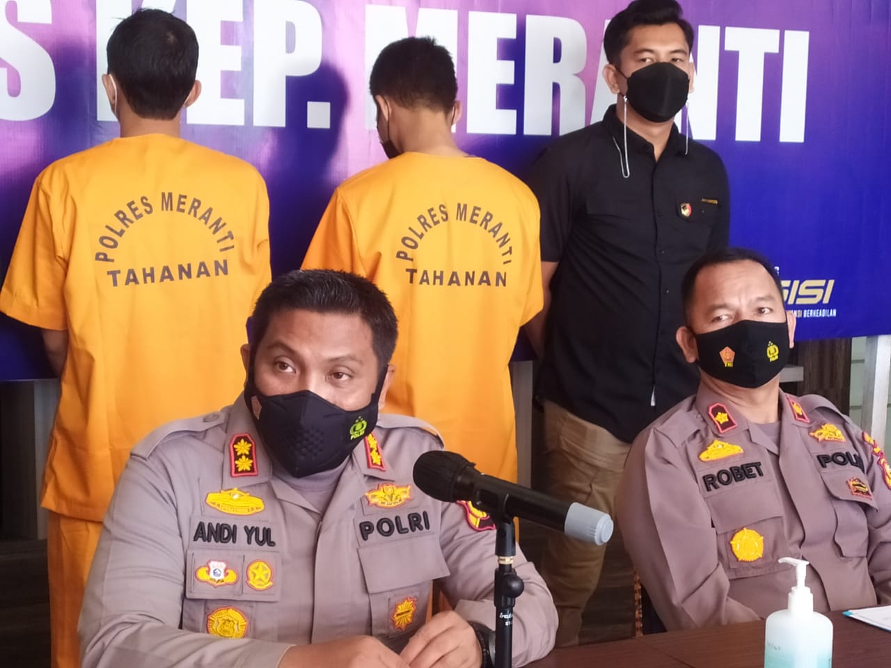 Dugaan Korupsi Dana Desa, Polres Meranti Tahan Mantan Kades dan Bendahara  Baran Melintang