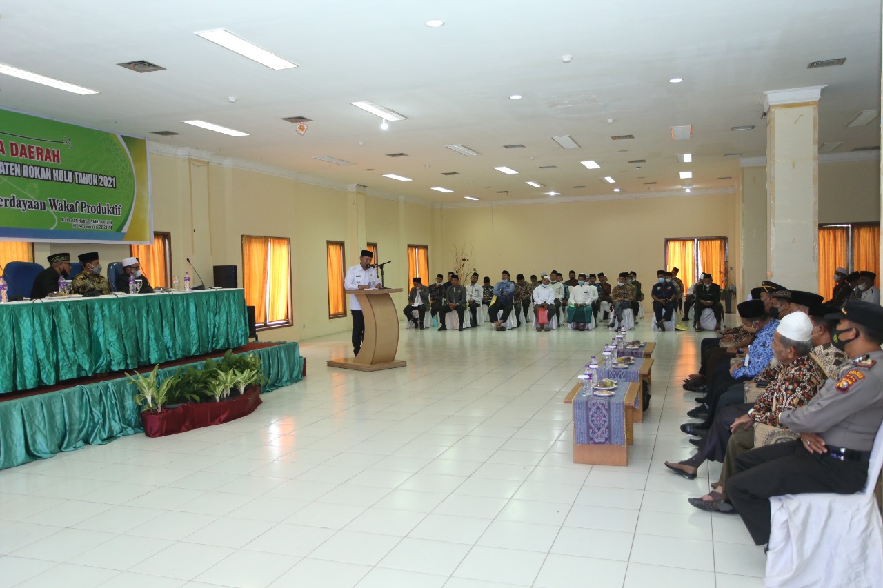 Mui Rohul gelar Rakerda dan seminar Optimilisasi pembangunan Wakaf