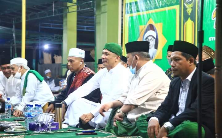 Bupati Kepulauan Meranti Hadiri Haul Syekh Abdul Qadir Al-Jailani di Desa Topang
