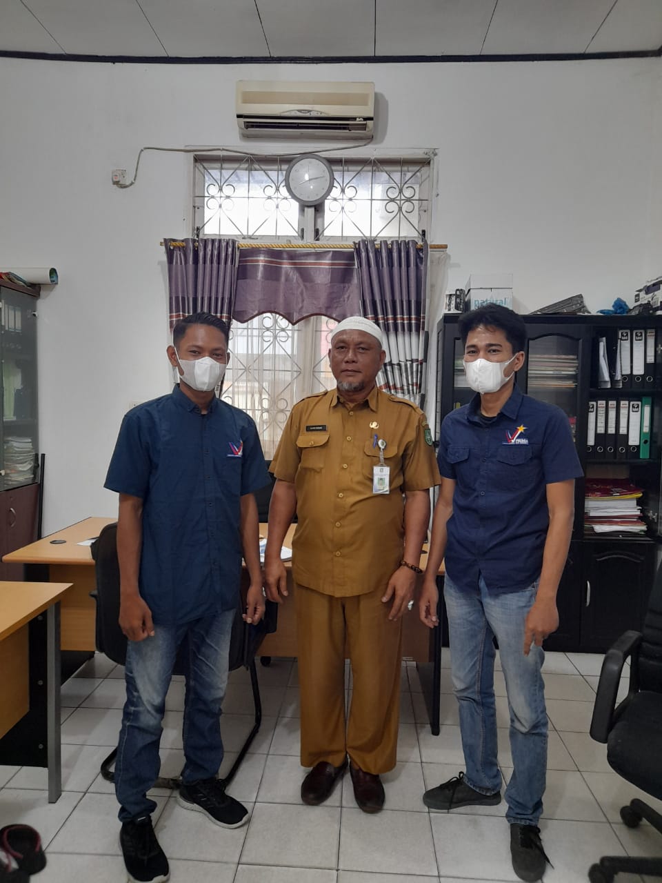 Pengurus Partai PRIMA Bengkalis silaturahmi ke Kesbangpol