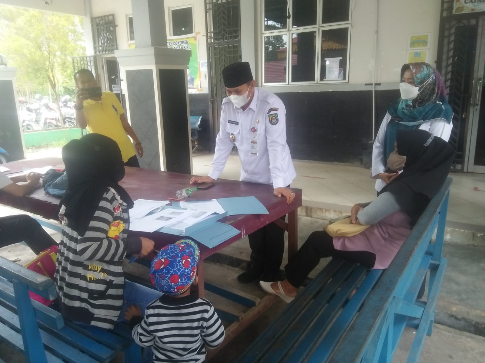 Wabup Rohul Sidak di Ruang Pelayanan Disduk Capil