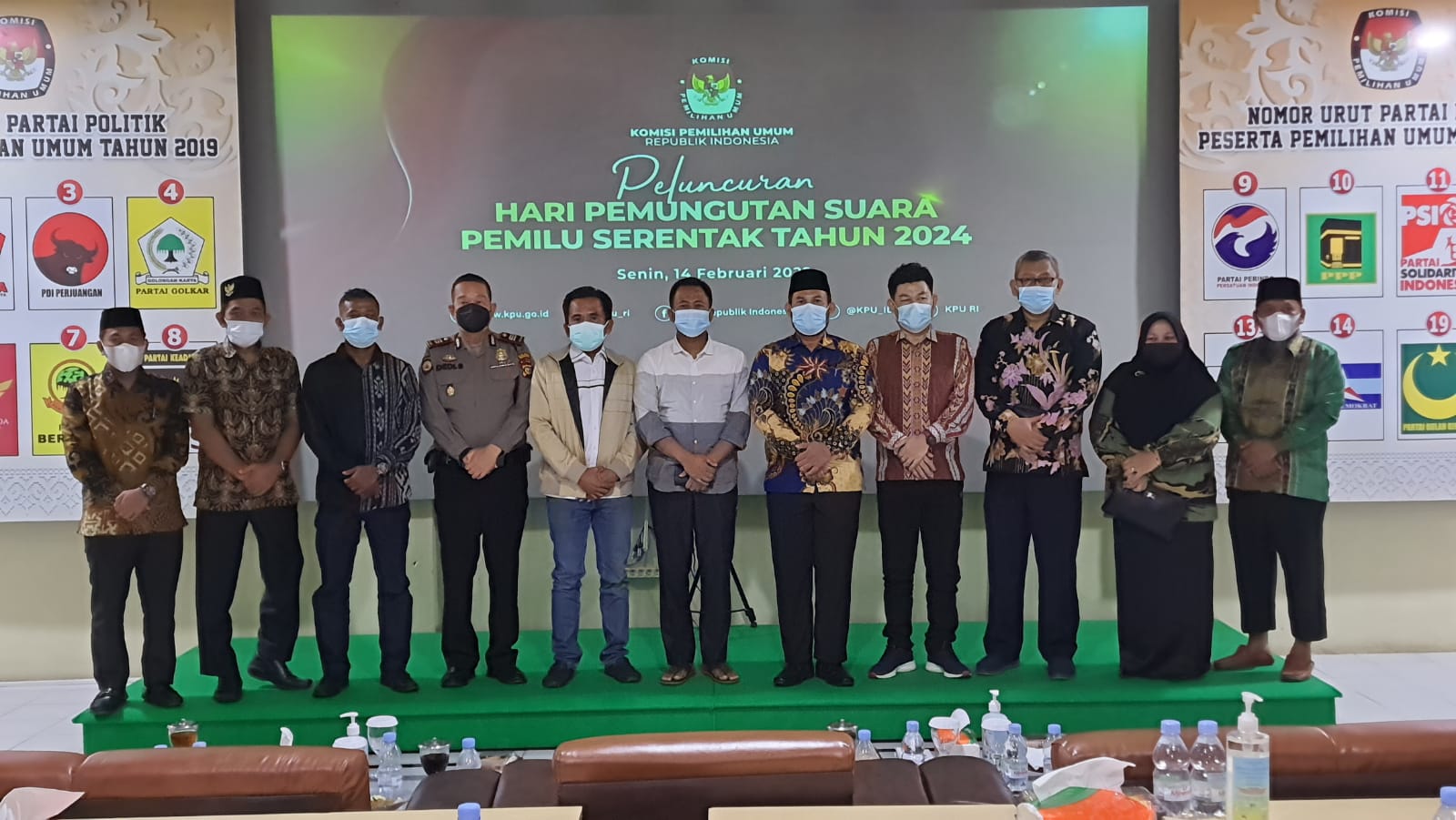 Pemkab Rohil dan KPU Siap Sukseskan Pemilu Serentak 2024