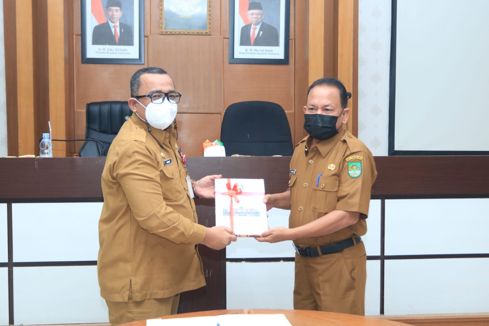 Kepala Bappeda Rohul Gelar Sertijab