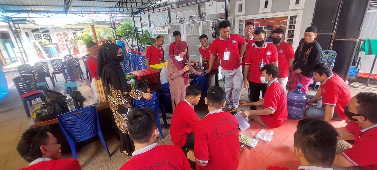 Lapas Bagansiapiapi Berikan Pelatihan Hidroponik, Meblair dan Barista