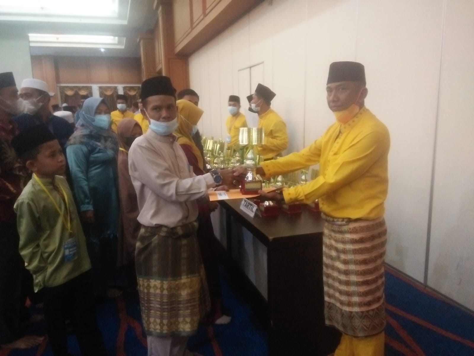 Kecamatan Tandun Raaih JuaraÂ  Umum MTQ Kabupaten Rohul ke -22