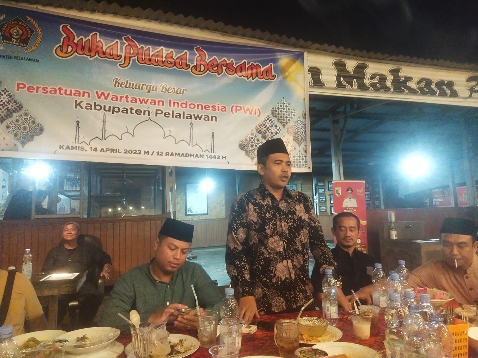 PWI Pelalawan Siap Sukseskan Dua Agenda Besar Usai Lebaran