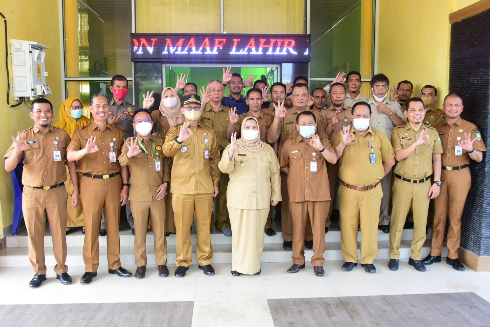 Bupati Bengkalis Kasmarni Tinjau Pelayanan Publik