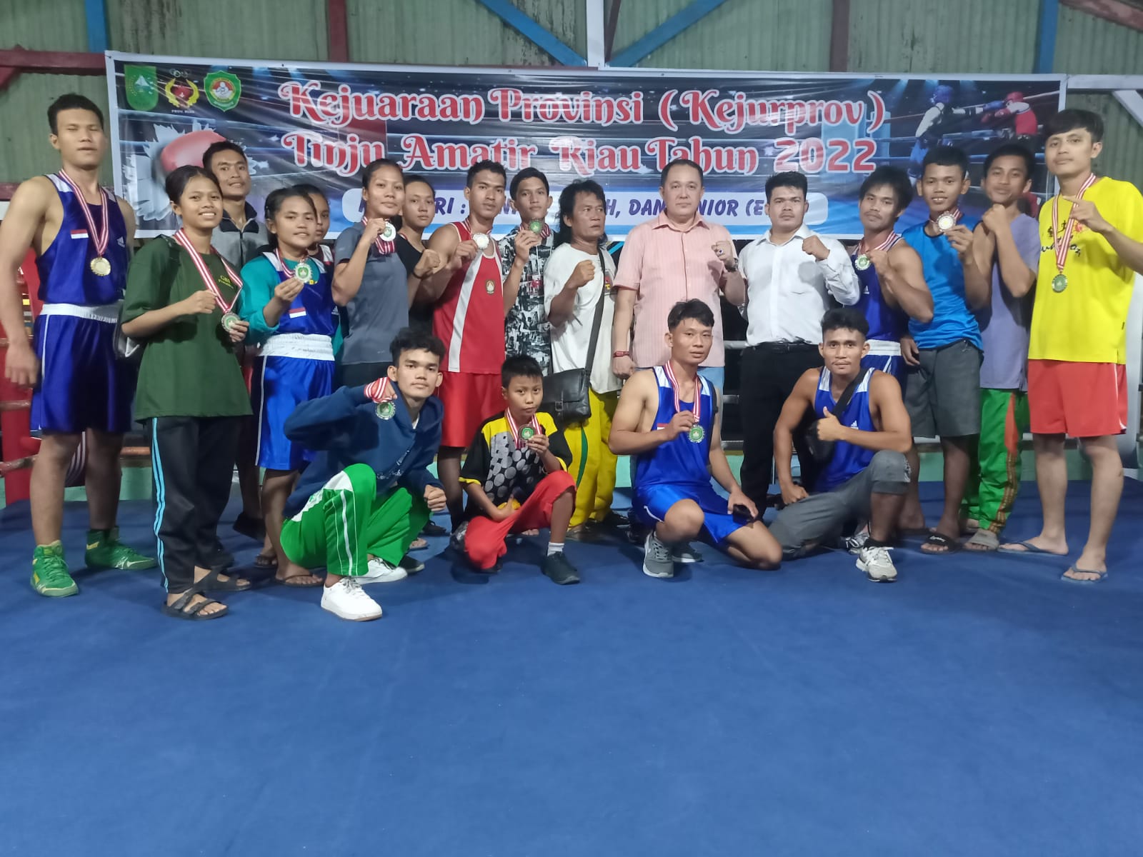 Atlit Tinju Bengkalis Bawa Pulang 12 Mendali Di Kejurda Tinju Pekanbaru