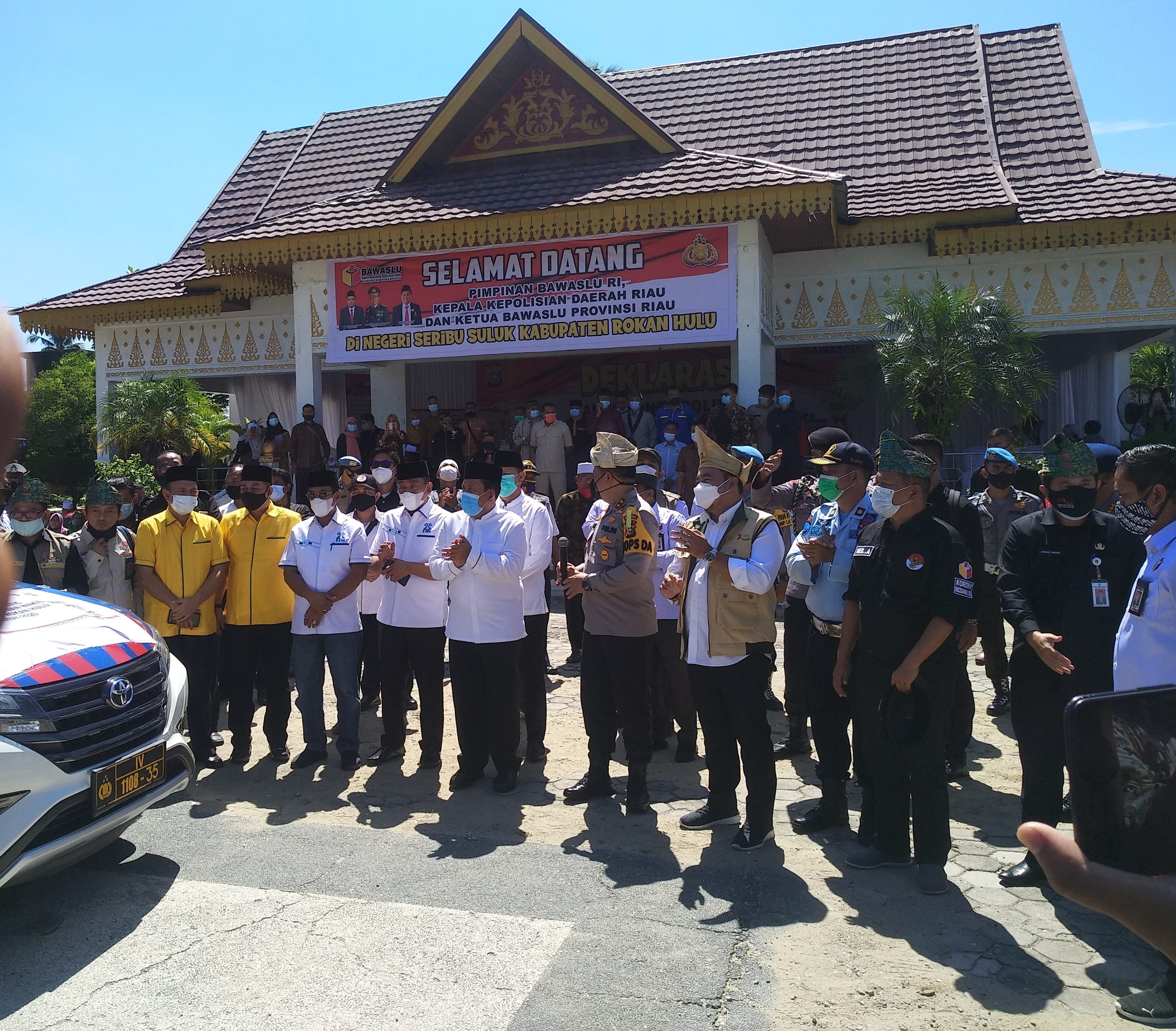 Deklerasi Money Politik, Bawaslu Rohul Hadirkan Bawaslu RI dan Kapolda Riau