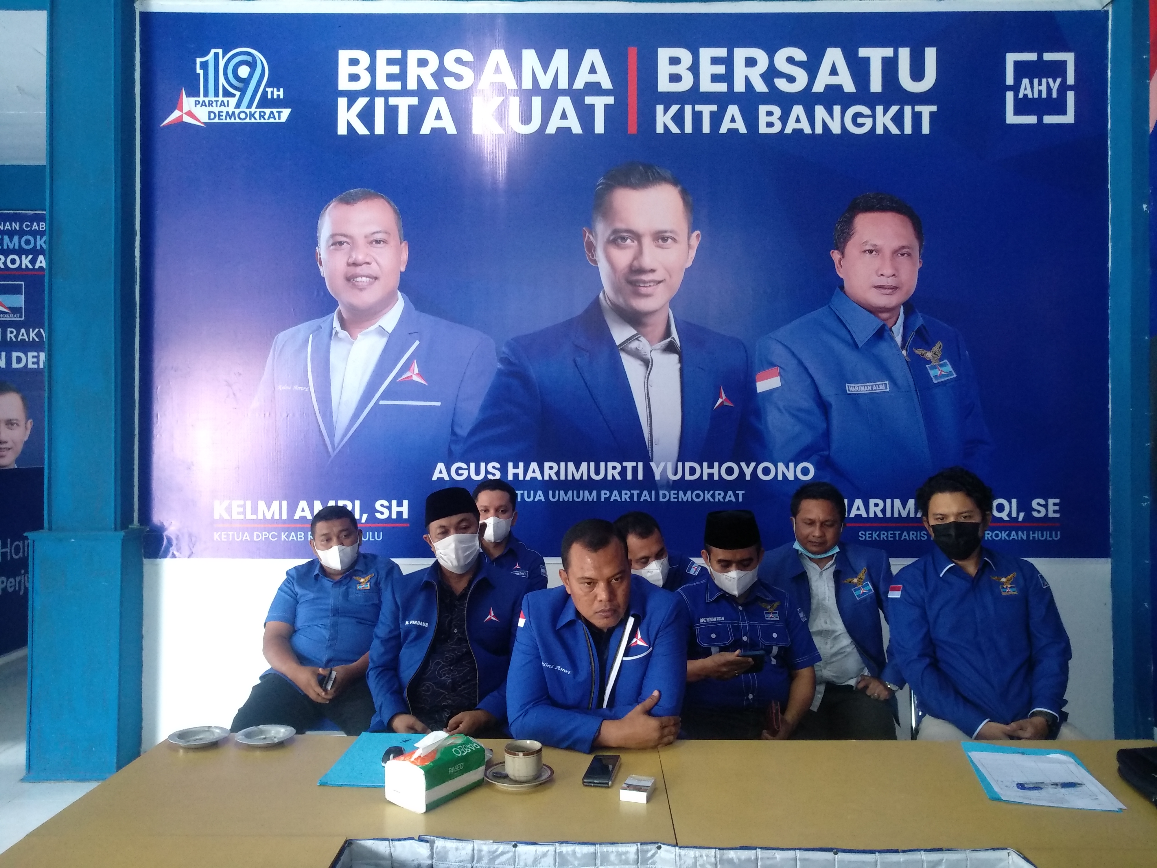 DPC Partai Demokrat Rohul Tetap Solid Bersama AHY