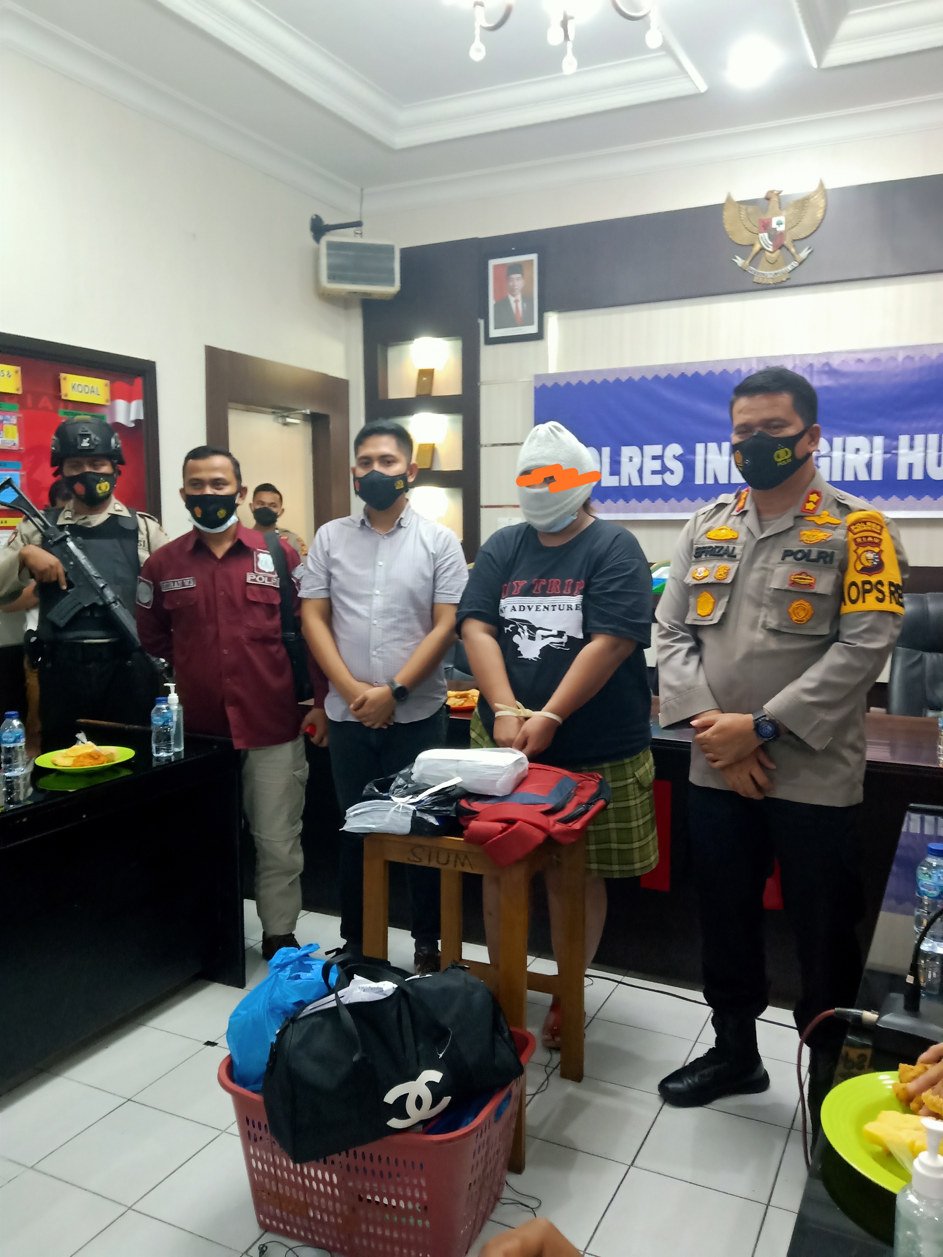Polres Inhu Ungkap Investasi Bodong