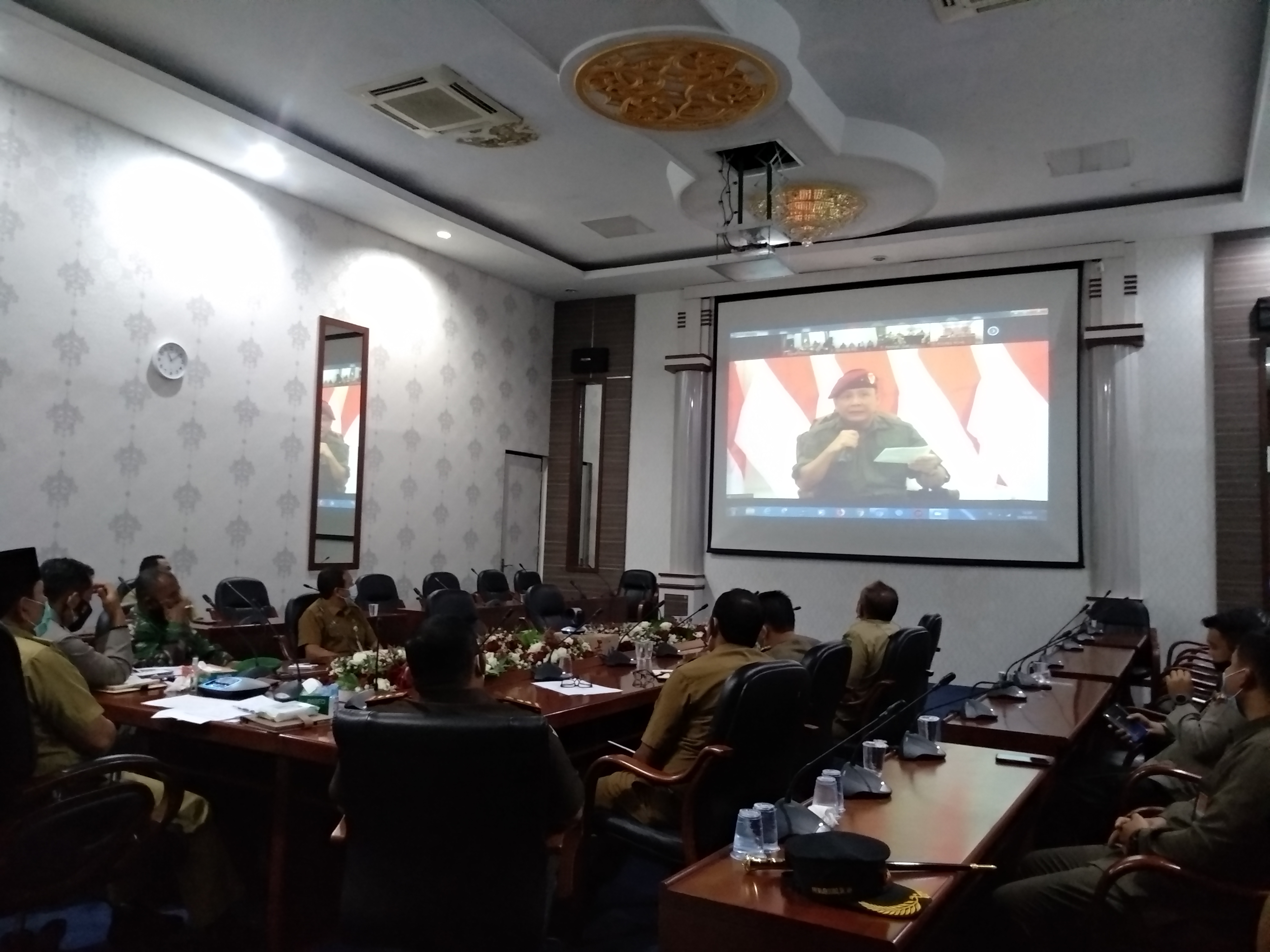 Pemkab Rohul Siap Laksanakan Intruksi Pemprov Riau Untuk Penanganan Covid 19