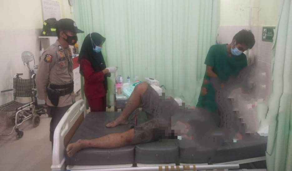 Perkelahian Berdarah Subuh di Kedai Tuak, Korban dan Pelaku di Larikan ke RS  