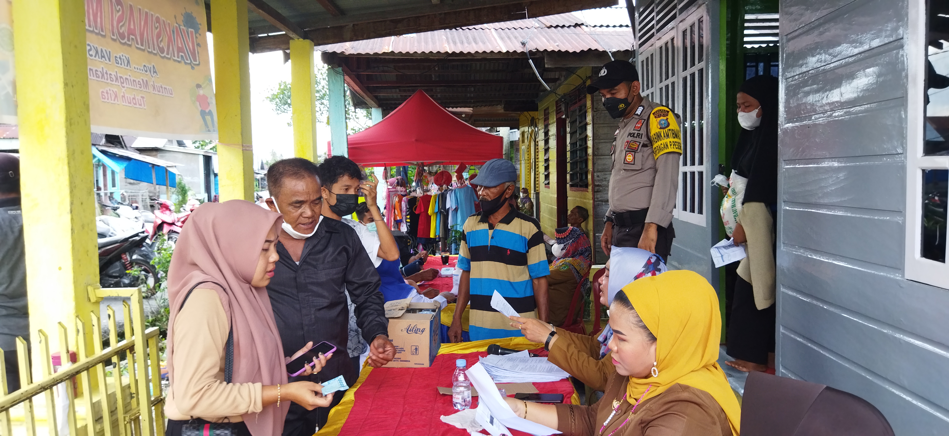 Vaksinasi di Bagan Punak Pesisir Sudah 85 Persen