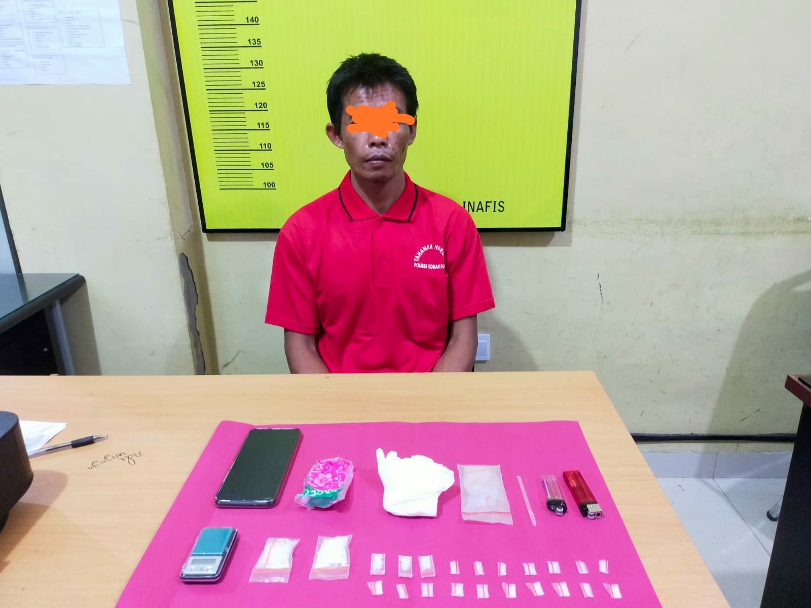 Polres Rohul Tangkap Terduga  Pelaku TP Narkotika