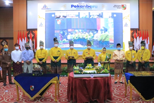 Hari Jadi Ke-237 Pekanbaru di Pusatkan di Tenayan Raya Digelar Secara Virtual