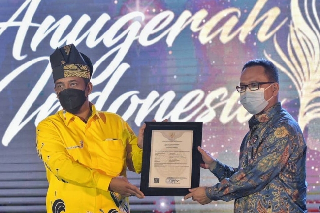 Tanjak Riau Telah Tercatat Dalam Pusat Data Kekayaan Intelektual Kemenkumham RI