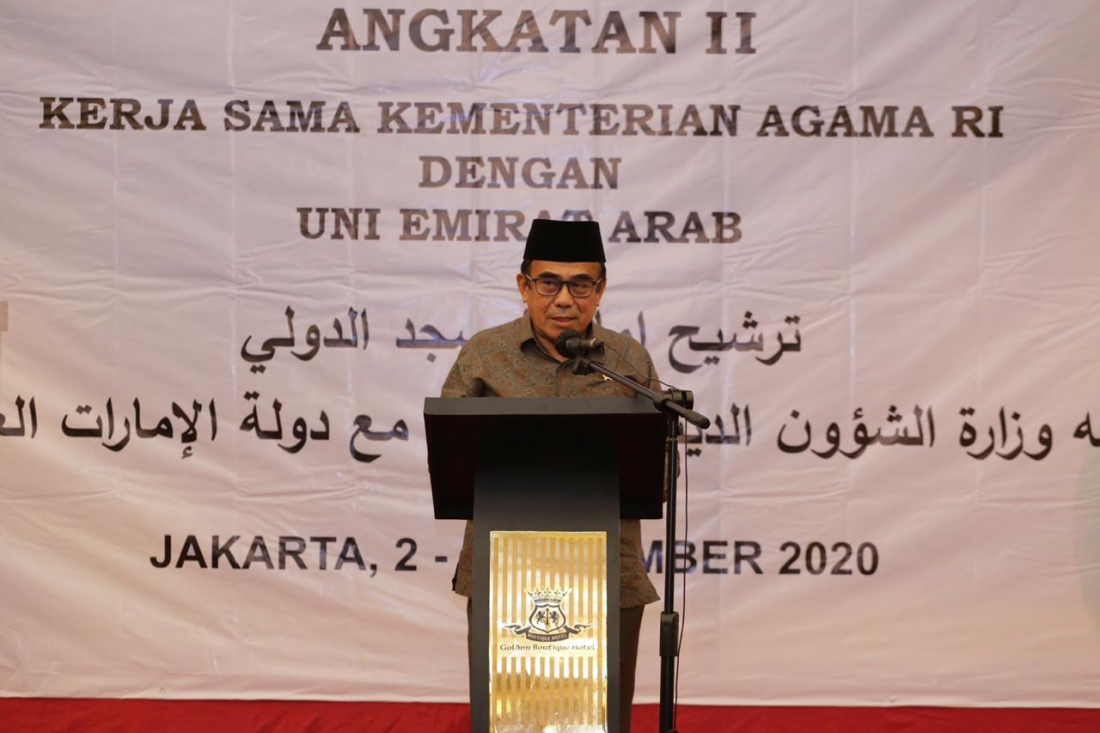 Seleksi Imam Masjid Luar Negeri, Menag: Jaga Nama Baik Bangsa dan Sebarkan Islam Toleran