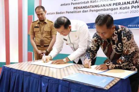 Pemko dan PCR Jalin MoU di Bidang TTG