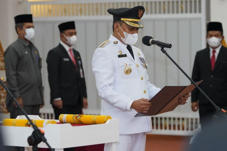 Usai di Lantik Gubri, Muflihun : Kita Behani Satu-satu