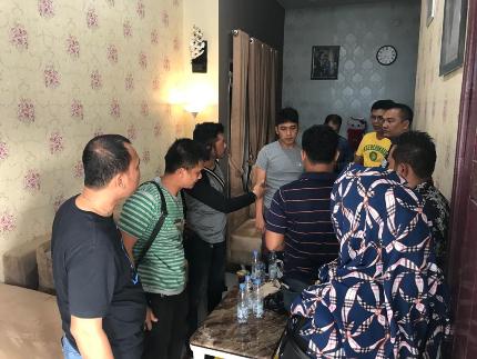 Polres Bengkalis Tangkap Diduga Sang Pengendali Barang Haram Ade Vencen  di Rumahnya