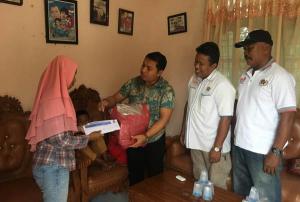 Pengurus PWI Pelalawan Takziah ke Rumah Duka Almarhum Idris Ali 