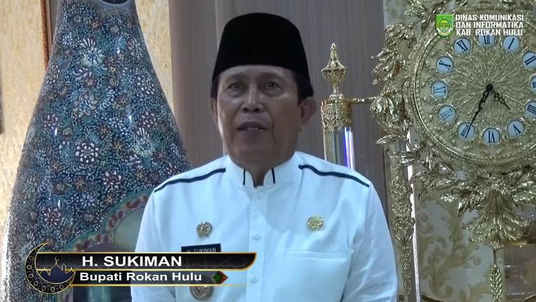Bupati H. Sukiman : Mari Ciptakan Kerukunan dan Tingkatkan Amalan Ramadhan dengan Patuhi Prokes