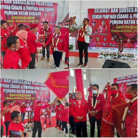 DPC dan PAC PBB Se-Kabupaten Pelalawan Resmi Dilantik, Satu Rasa Satu Jiwa Membangun Negeri