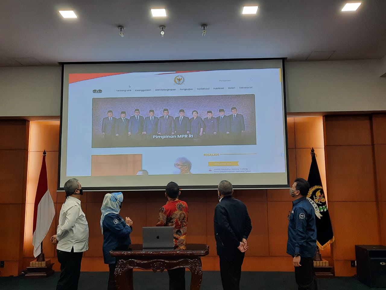 Masuki Tahun 2021, MPR RI Luncurkan Website Baru
