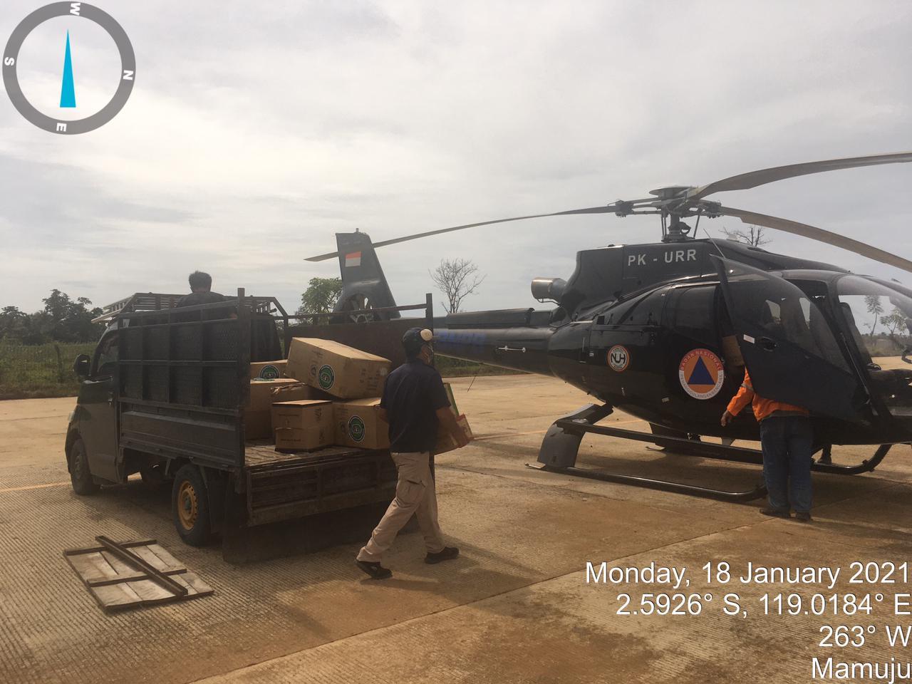 BNPB Terus Distribusi Bantuan Logistik Pascagempa M6,2 Sulbar