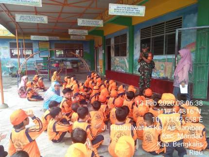 Anak TK Hubbulwathan  Dikenalkan Wawasan Kebangsaan Agar Mencintai NKRI