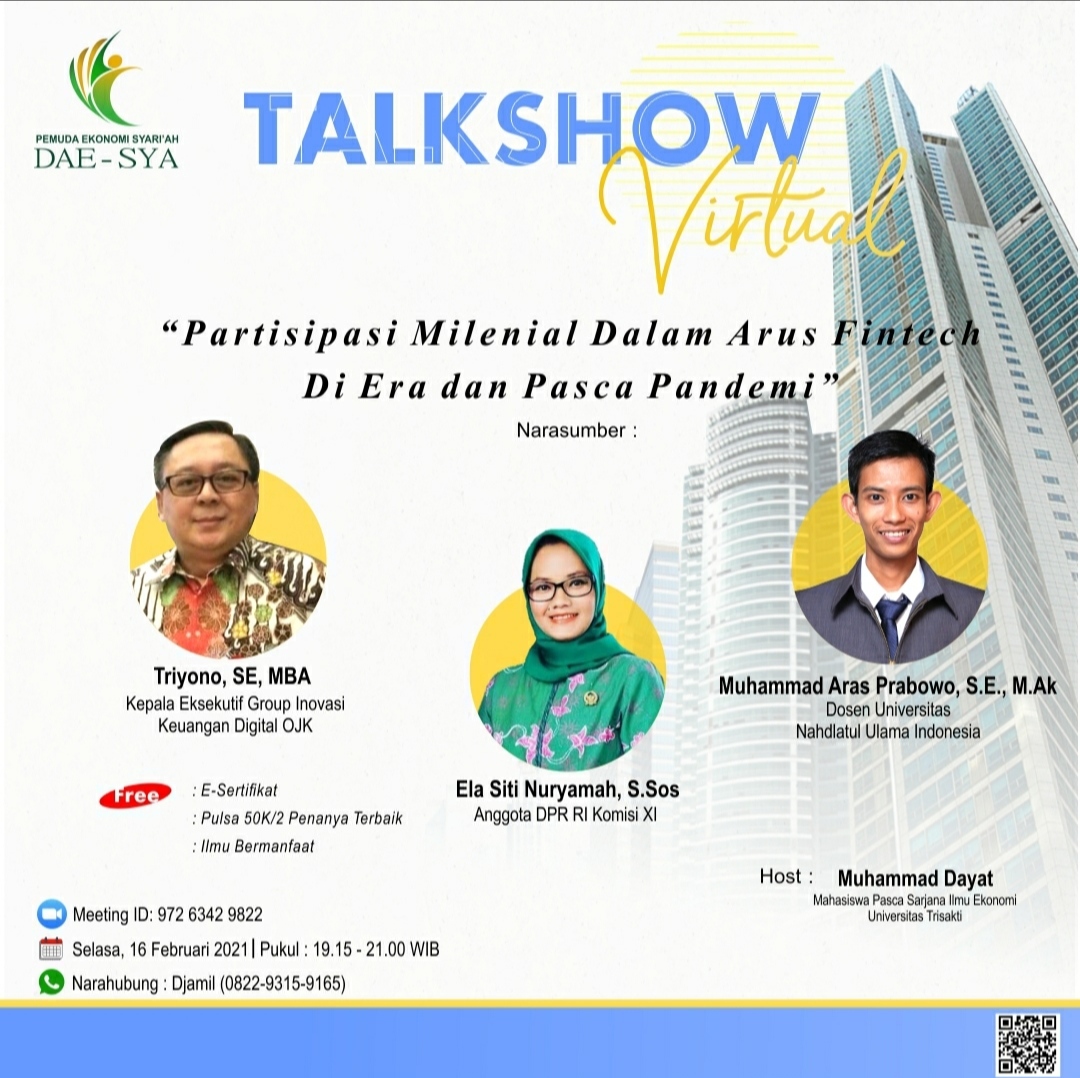 Dosen Unusia : Kolaborasi Kunci Partisipasi Milenial dalam Fintech