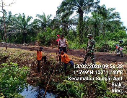 Hari Ini Patroli Karhutla di Kampung Harapan TNI Bersama Tim Gabungan