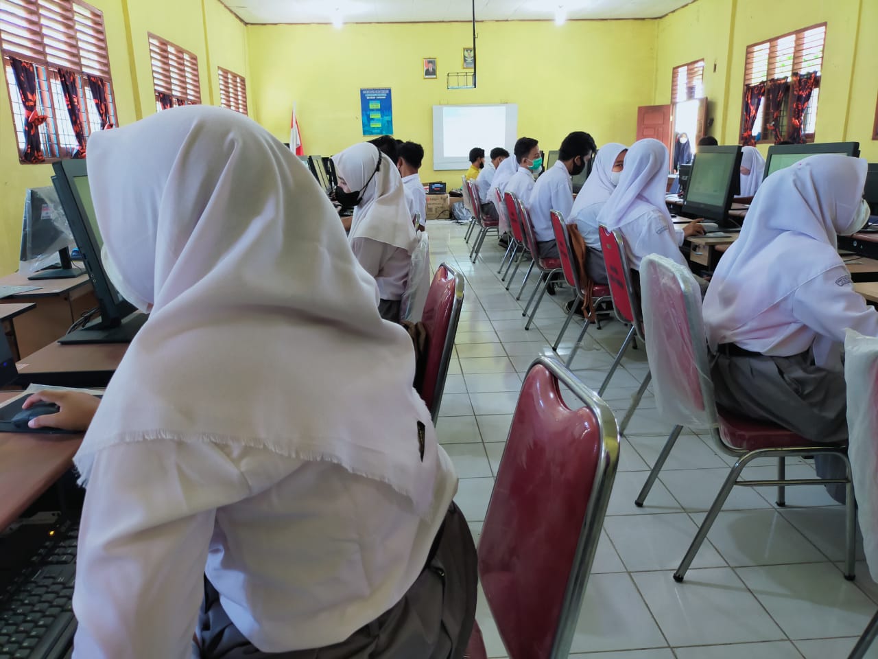 SMA Negeri 1 Kepenuhan Sukses Melaksanakan Simulasi ANBK