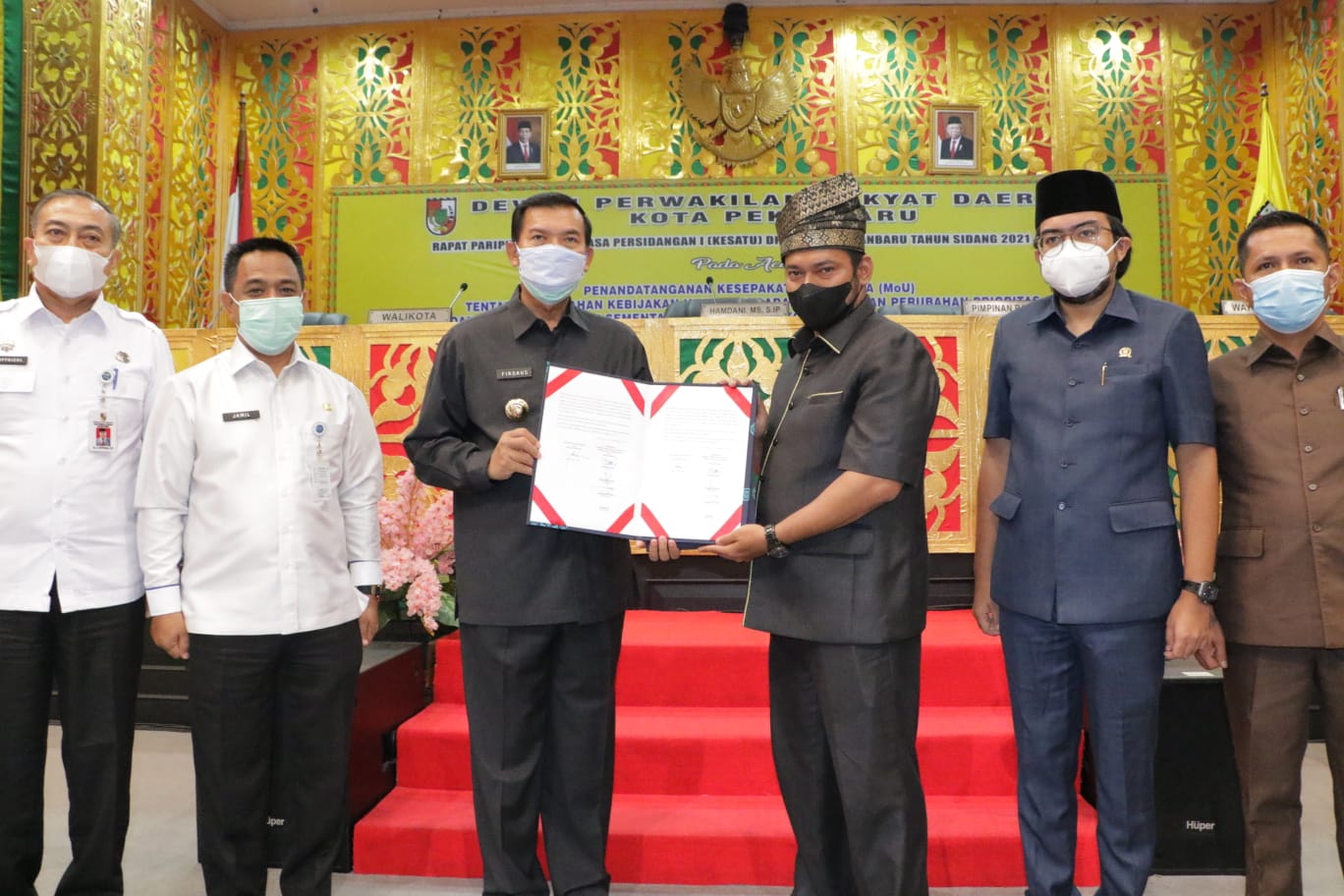 KUA dan PPAS  APBD Perubahan Kota Pekanbaru R2,6 T