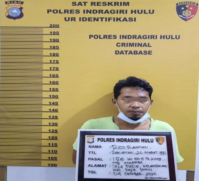 Pelaku Pemurnian Emas Diringkus Tim Jatanras Polres Inhu