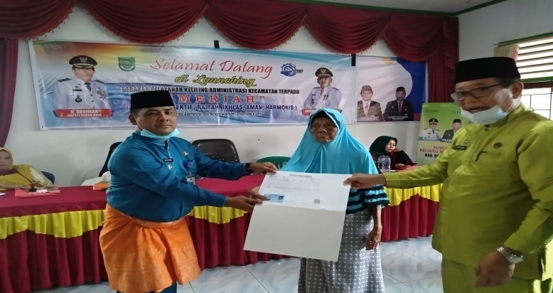 Pemerintah Kecamatan Kepenuhan Jadikan Desa Ulak Patian Dan RBS  Sebagai Pilot Projek Gerakan Pelayanan Keliling Administrasi Kecamatan Terpadu