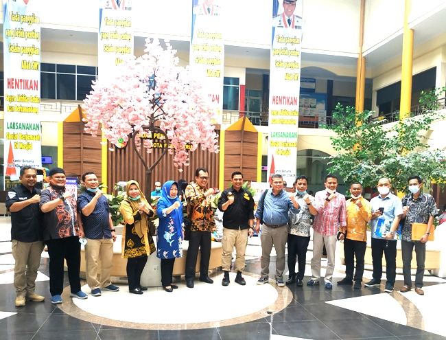Bapenda Kota Pekanbaru Menerima Kunker Sekaligus Silaturahmi BP2RD Kota Batam Bersama BPKAD dan Inspektorat 