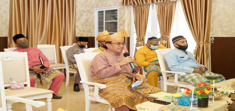 Bupati Inhil jadi Pemateri Webinar Sawit Watch