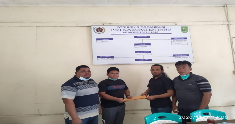 Jelang Pemilihan Ketua, PWI Inhu Bentuk Kepanitiaan Konferkab