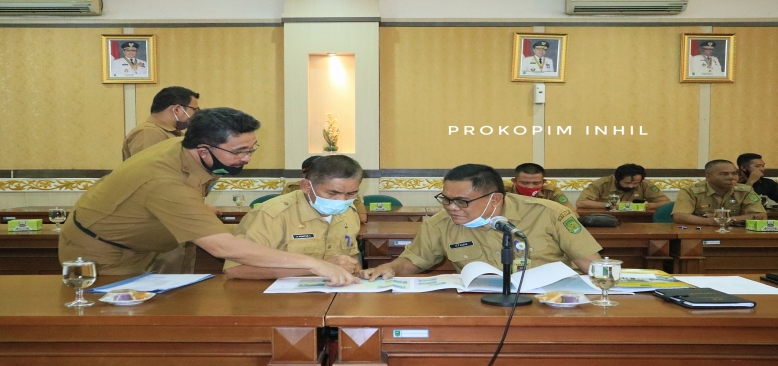 Pemkab Inhil Hadiri Rakoor Persiapan Pengadaan Tanah Pembangunan Jl.Tol Ruas Jambi - Rengat