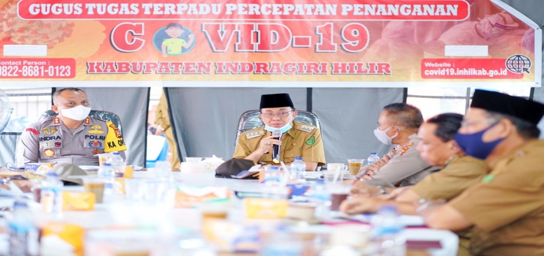 Meningkatnya Warga Inhil Positif Covid-19, Gugus Tugas Gelar Rapat