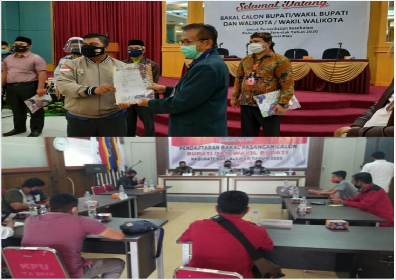 4 Bapaslon Pelalawan  Memenuhi Syarat Kesehatan, Surat Pengunduran Diri 5 Hari Setelah Penetapan