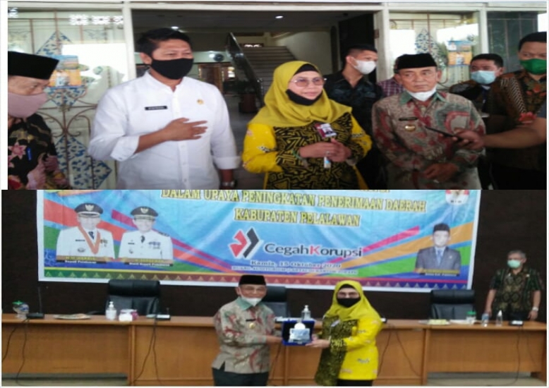 Wakil Ketua KPK Lili Pintauli Siregar Kunjungi Pelalawan