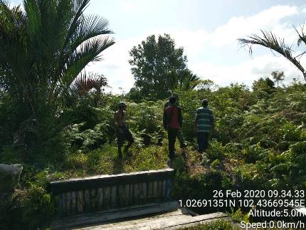 Babinsa Sosialisasi Karhutla, Ajak Warga Kelurahan Tlk Belitung Ikut Mencegah Karhutla