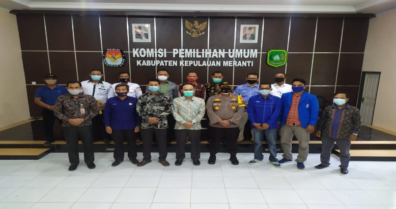 Kapolres Eko Wimpiyanto Ikut Rapat Pleno Penetapan Paslon, Ini Yang Dibahas