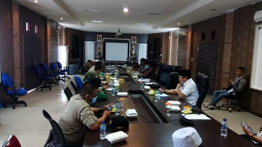 DPRD Lakukan Rapat Koordinasi Bersama Gugus Tugas Covid-19 Kepulauan Meranti